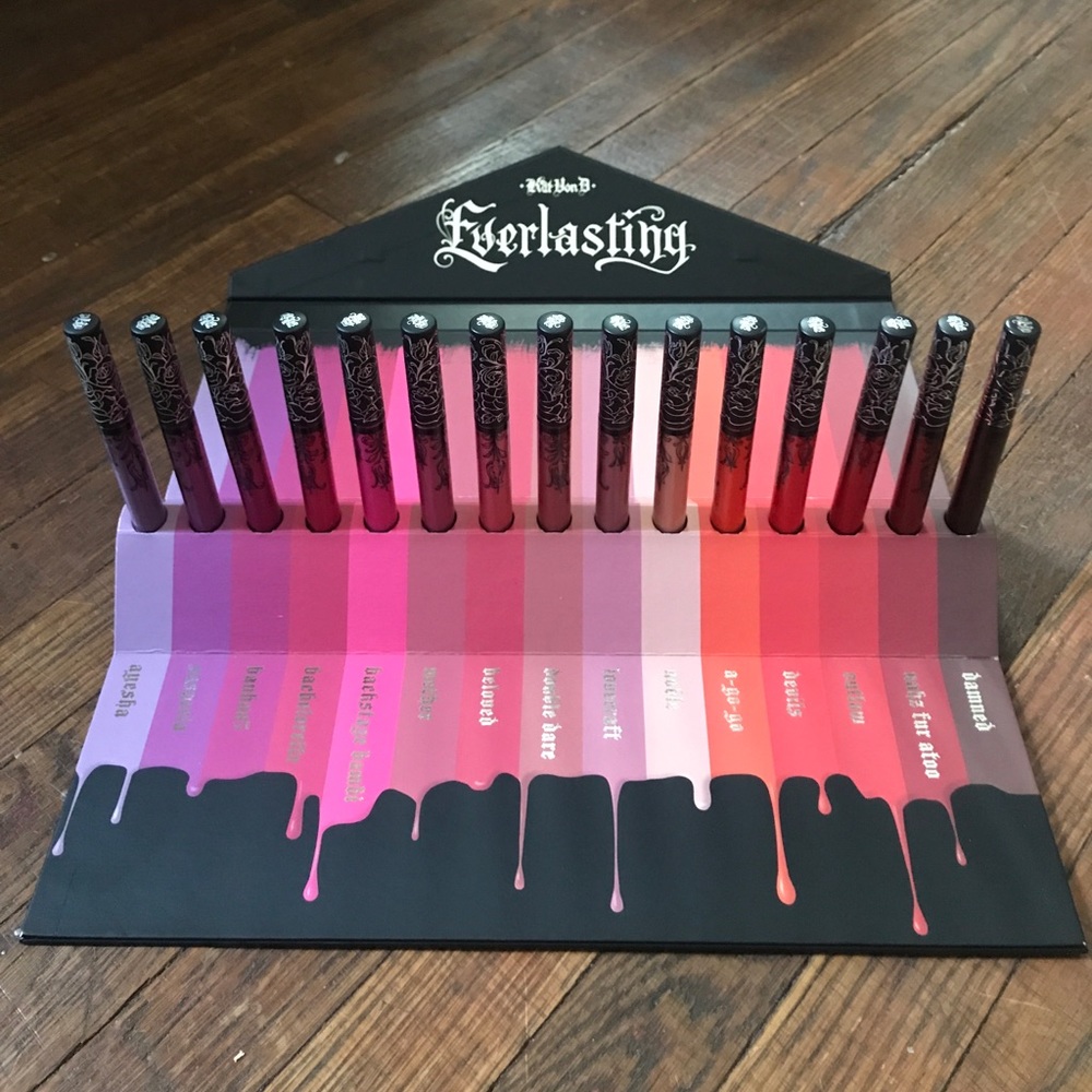 Kat Von D Everlasting Liquid Lipstick Collection